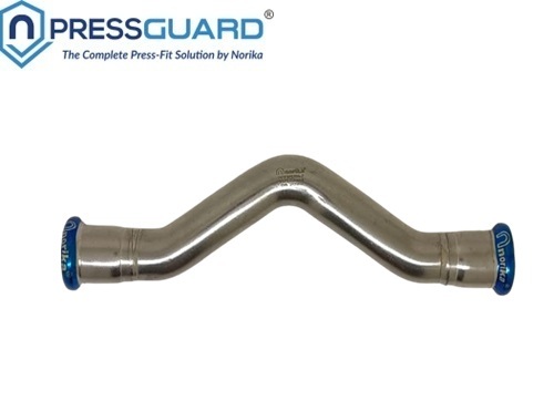 Stainless Steel 304 Press Fit Cross Over